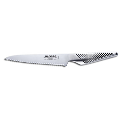 Global Knives Classic 6" Serrated Utility Knife