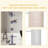 9' Adjustable Height Floor-To-Ceiling Vertical Cat Tree - Grey And White