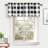 Cassville Abstract Paint Brush Watercolor Lined Thermal Insulated Blackout Window Curtain Valance Rod Pocket  Ink Stripe Pattern 2 Layers-1185915402-1185915415-1183552038