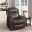 Fauteuil inclinable et oscillant Simonis Brown