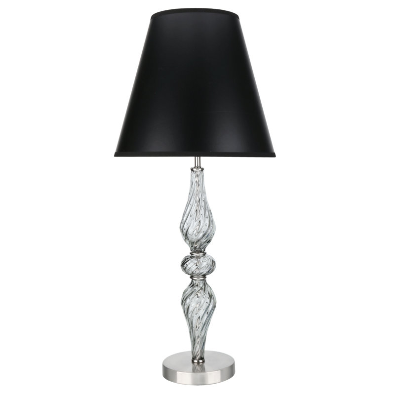 Zarrukh Table Lamp Lamp, Black