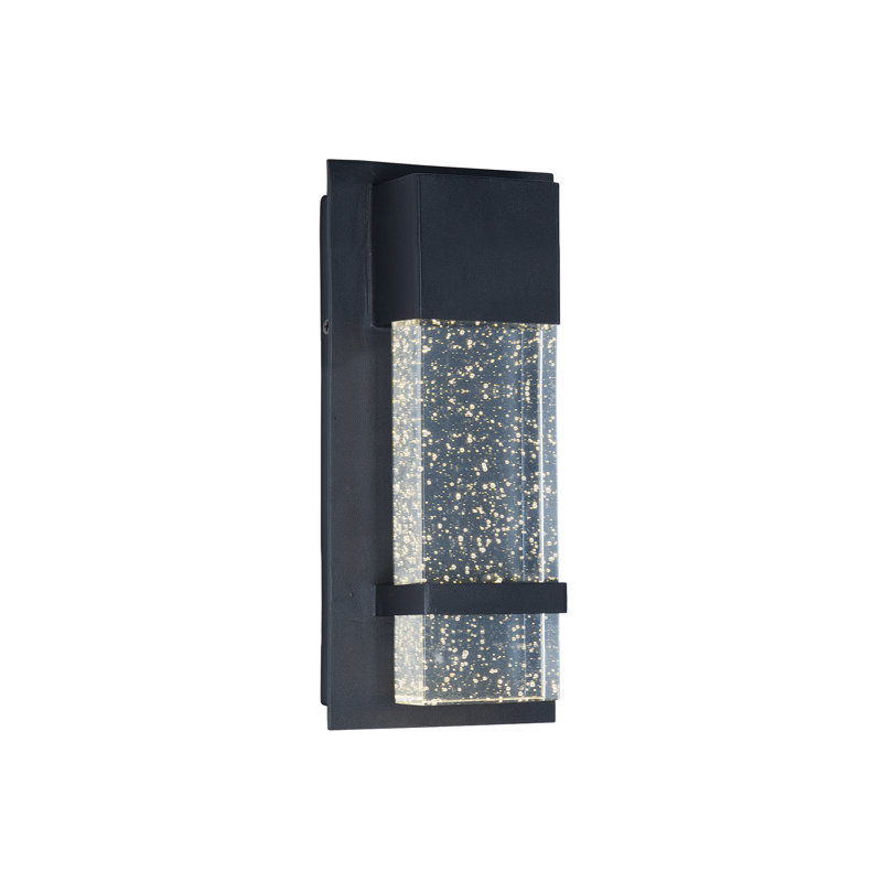 Plafonnier encastré d'extérieur à DEL Ayoka, 13,75" H x 6,5" L x 2,5"