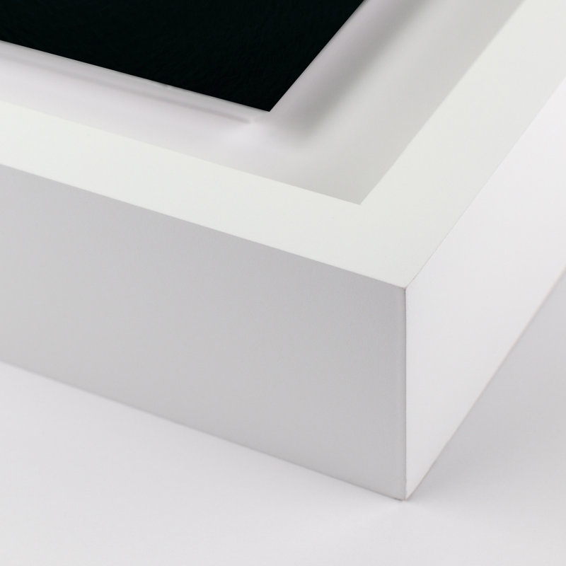 Alone Print by Michael Schauer, White, 33" H x 40" W x 2.5" D