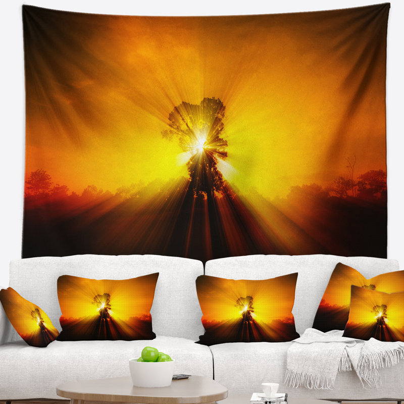 Polyester Tapestry, 50" H x 60" W