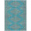 Tapis bleu sarcelle lavable intérieur / extérieur Norelia -1463047042