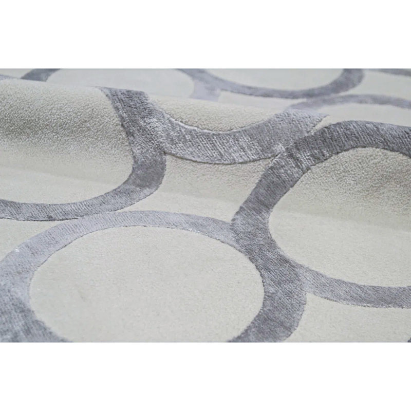 Wool Geometric Area Rug