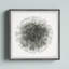 «Black Stitches» par Marmont Hill - reproduction d'art sur papier encadrée-107874206