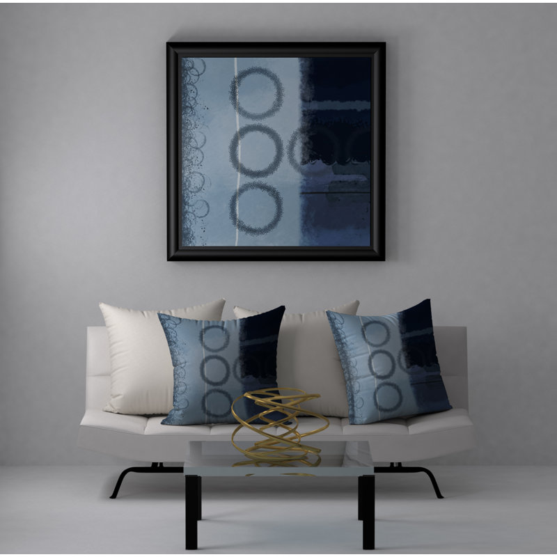 Housse de coussin décoratif carrée rafraîchissante Share, H 20 po x l 20 po