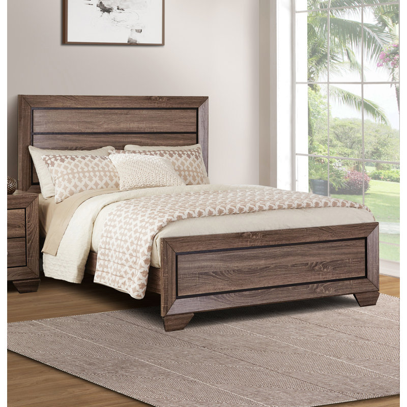 Standard Bed, California King, Washed Taupe