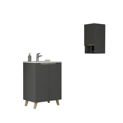 Vermehr Bathroom Storage Furniture Set