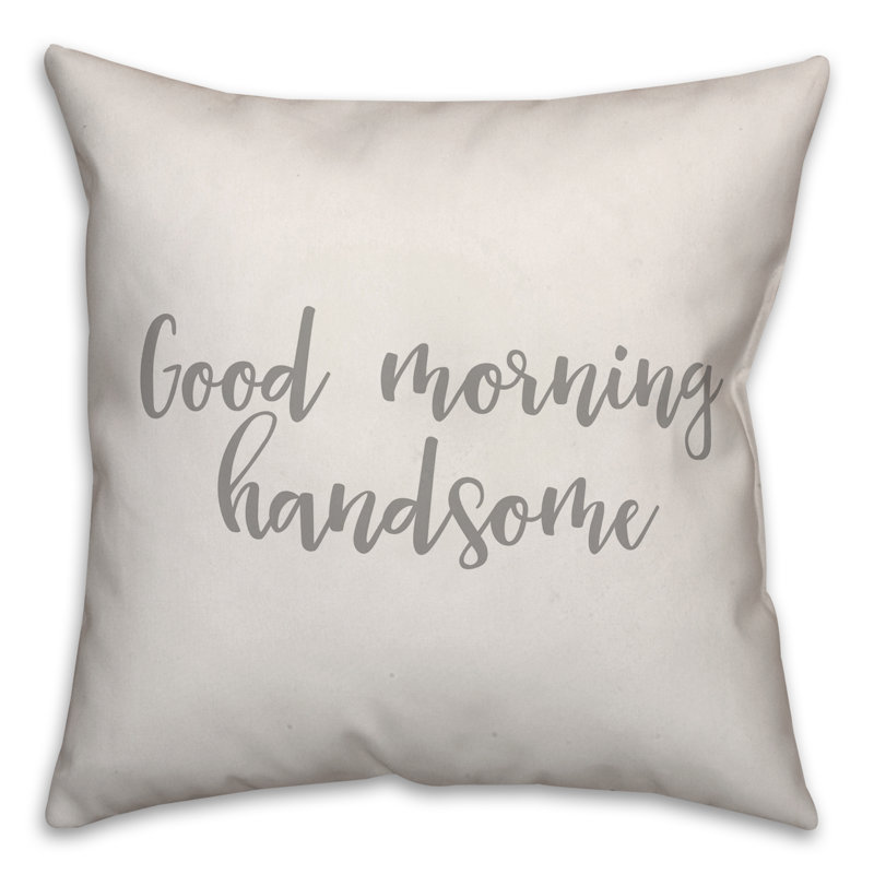 Throw Pillow, White, Pillow Cover
