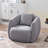 Comfortable U-Style Upholstered Armchair With 1 Pillow, Ideal For Living Room And Bedroom Relaxation, Modern Design, Durable Polyester Fabric, Perfect For Reading Or Watching TV