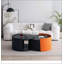 Tables basses gigognes, tables gigognes rondes et tables de bout pour petits espaces, tables d'appoint modernes-111625682