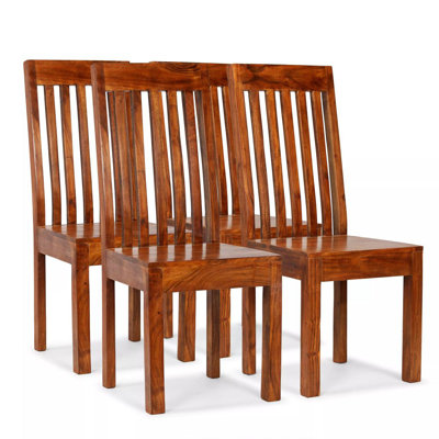 Plattsburg Dining Chairs Solid Wood Modern