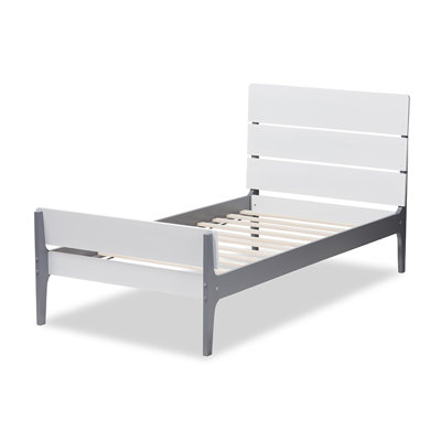 Rabia Solid Wood Slat Bed