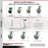 Poly on Cast Iron Caster-88883352