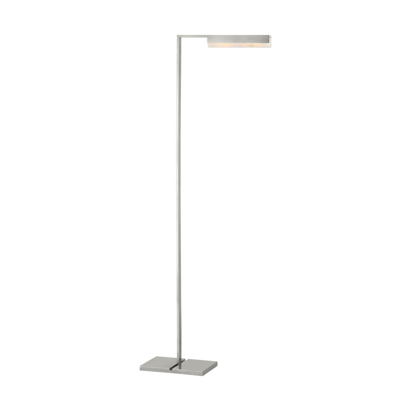 Linea LED Floor Lamp, Antique Nickel