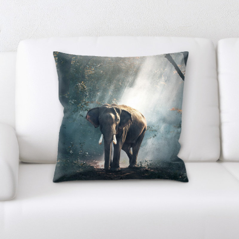 Microsuede Throw Pillow