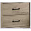 Table de chevet 2 tiroirs l 22 po avec ports de chargement USB-673946488