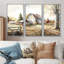 Azaiah - 3 pièces sur toile-87913280-87913279