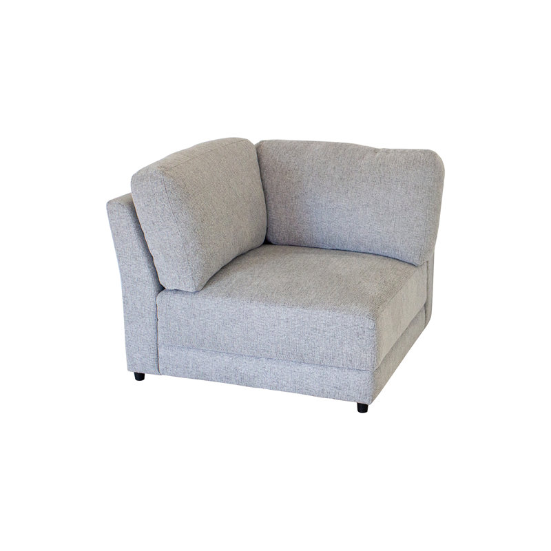 Canapé modulaire Summit - configuration à 4 places, canapé modulaire, canapé modulaire, Polyester gris