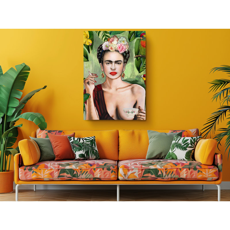 Impression sur toile Frida Kahlo, H 60 po x l 40 po