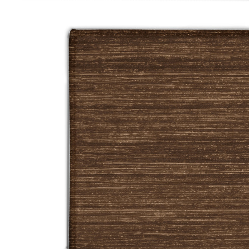 Tapis brun uni d'intérieur et d'extérieur, Rectangle 4pi x 6 pi
