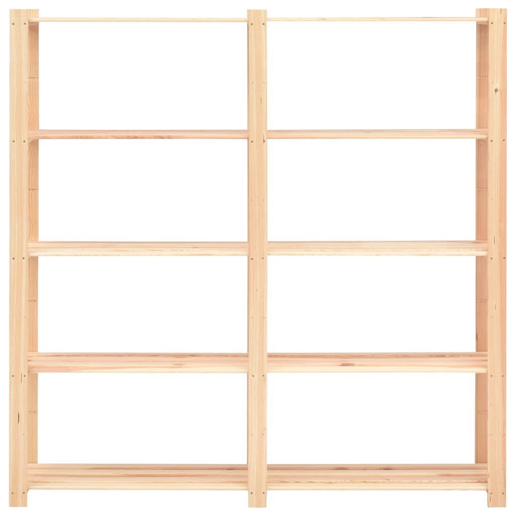 Starnes 170cm H x 170cm W Wood Standard Bookcase