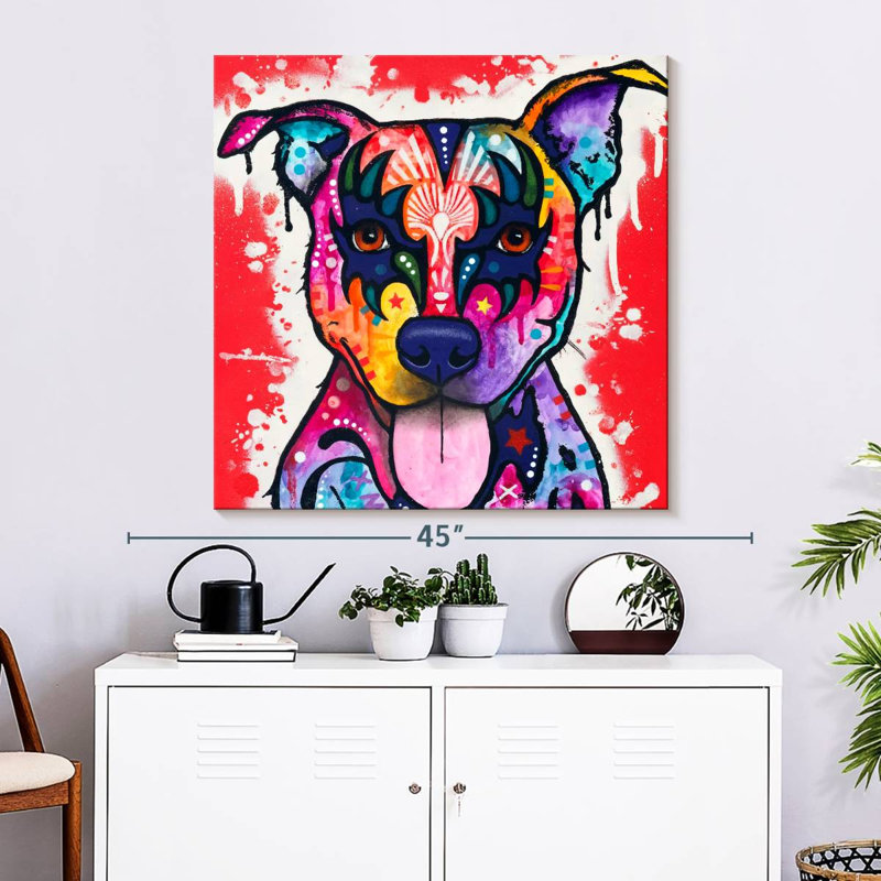 Brampt Kiss Dog, H 33 po x l 33 po