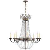 Chapman & Myers Paris Flea Market Medium Chandelier