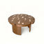 Table de bout ronde Mid-Century unique