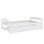 Lit plate-forme avec lit gigogne