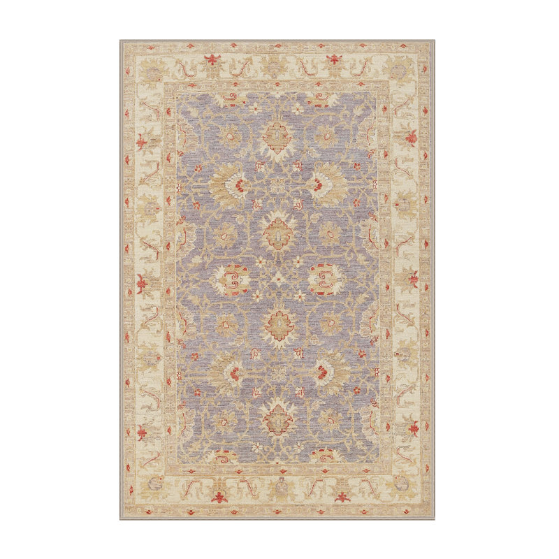 Oriental Indoor Rug, Rectangle 4' x 6'