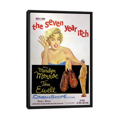" The Seven Year Itch Film Poster " by Radio Days