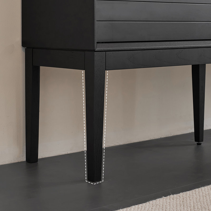 Buffet de luxe minimaliste léger de style américain