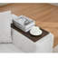 Boucle grise avec table de bout - 3 places et 2 places pour la détente du salon-1240305884