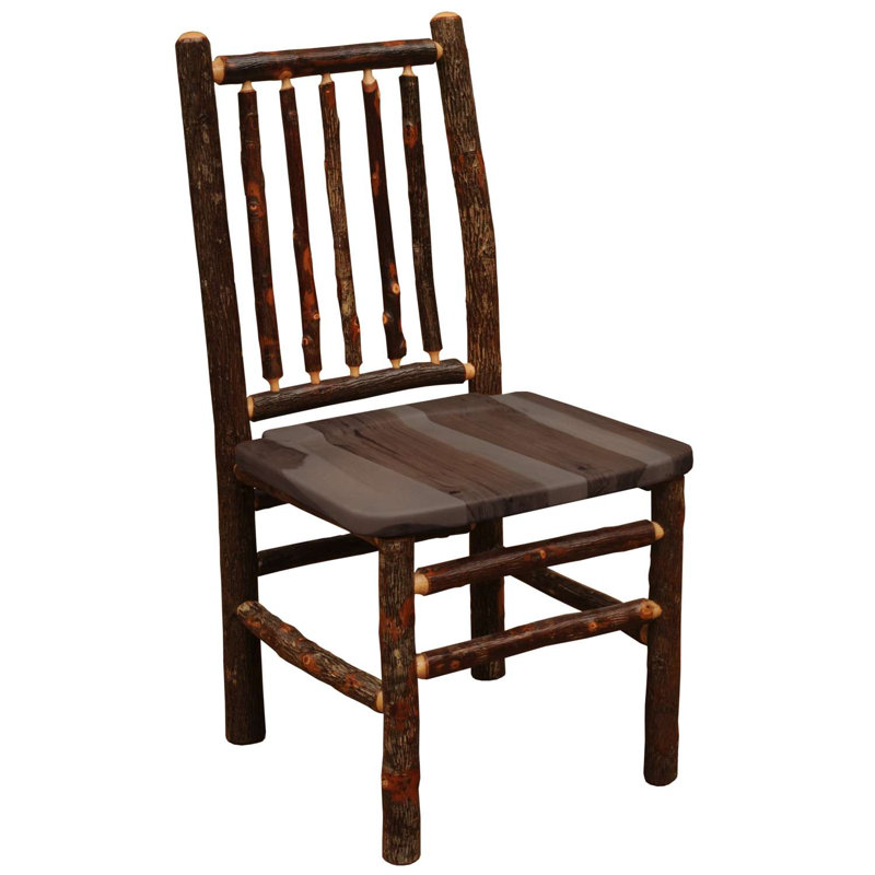  Cleary 18'' H Solid Wood Side Chair, Slate
