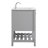 Elena 36'' Single Bathroom Vanity with Engineered Marble Top-1772865314