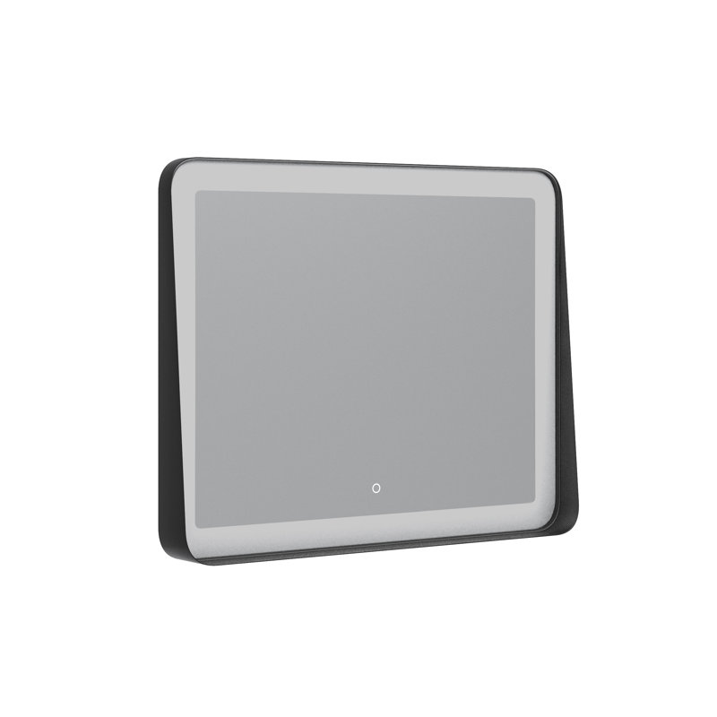  Rectangular Framed LED Bathroom Mirror, 40" x 32"
