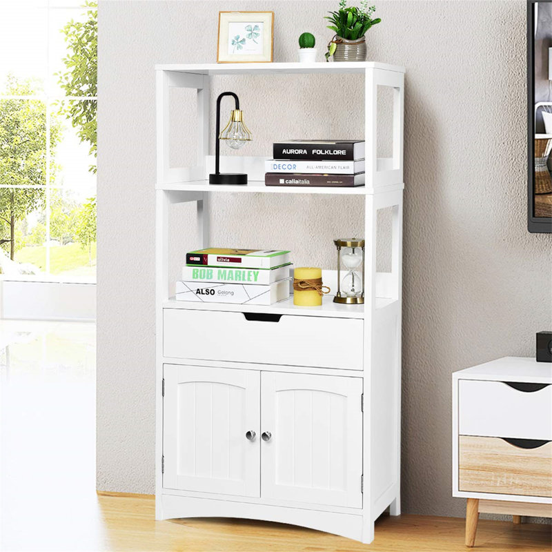 Carlino Bathroom Cabinet, White