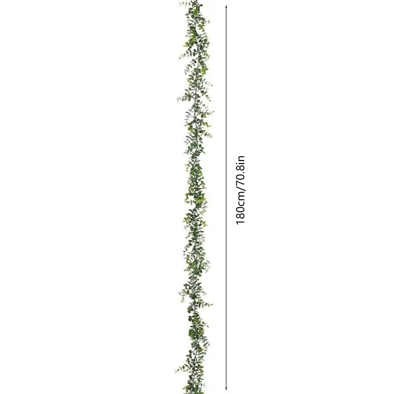  1 pièce 180 cm feuille de rotin avec lumière