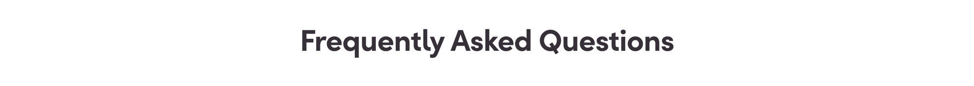 FAQ