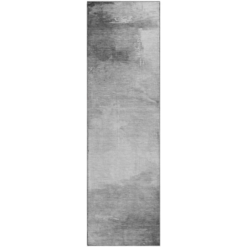 Premium Machine Washable Garett AMF1672 Abstract Rug, Runner 2'3" x 7'6"