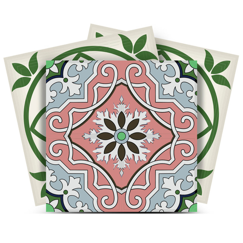 Carreau de mosaïque auto-adhésif en vinyle l 8 po x L 8 po