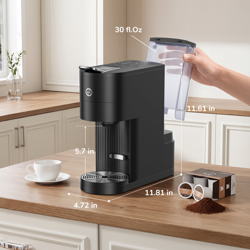 Single Serve Coffee Maker Compatible With K-cups