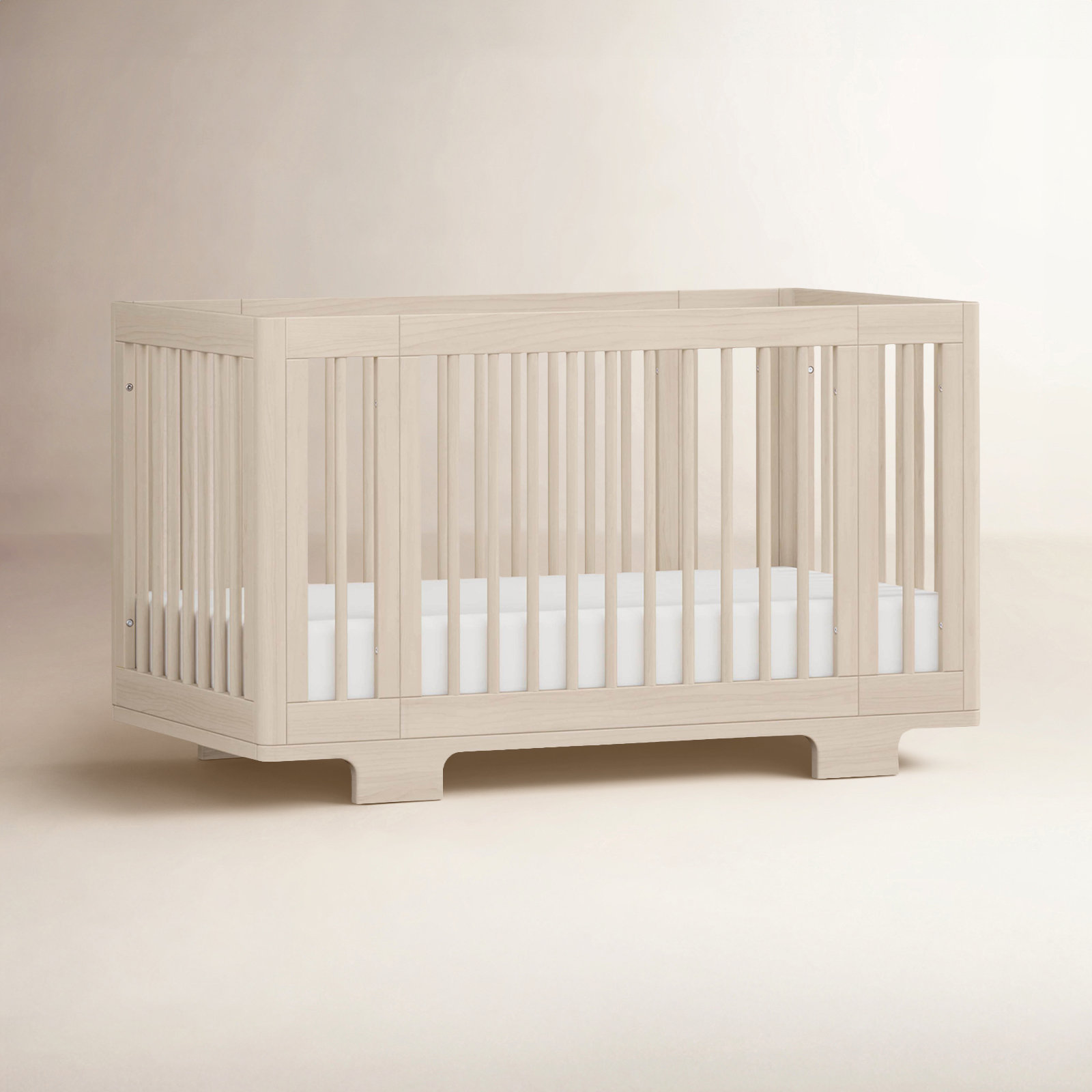Yuzu Pine 8-in-1 Convertible Crib, Washed Natural