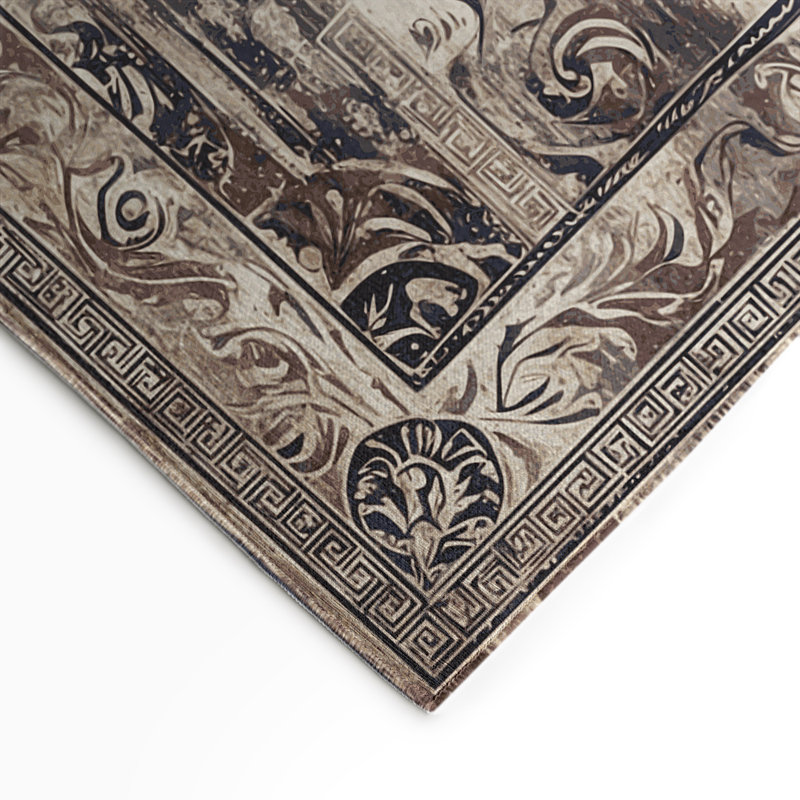 Tapis intérieur et extérieur Dionysian Feast, Rectangulaire 2 pi x 3 pi