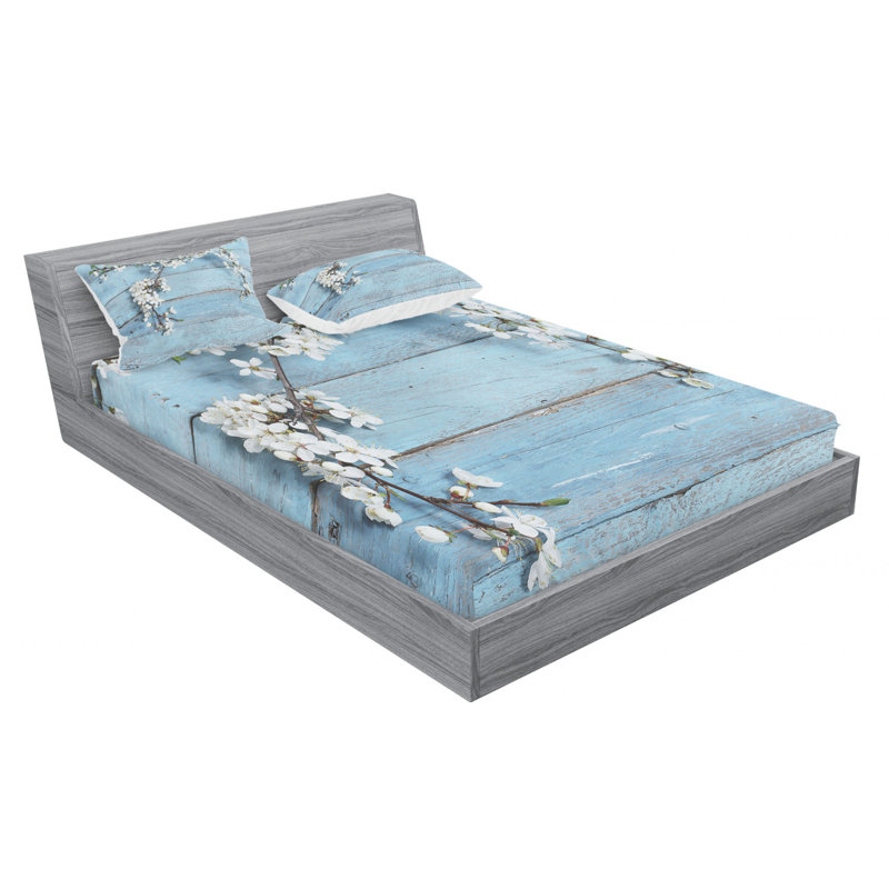 Microfiber Sheet Set, Full Sheet Set with Fitted Sheet