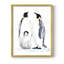 «Emperor Penguins II», reproduction encadrée - bois massif-328969306-328969307