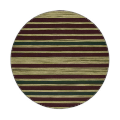 Tapis intérieur / extérieur brun HorizontalStripes